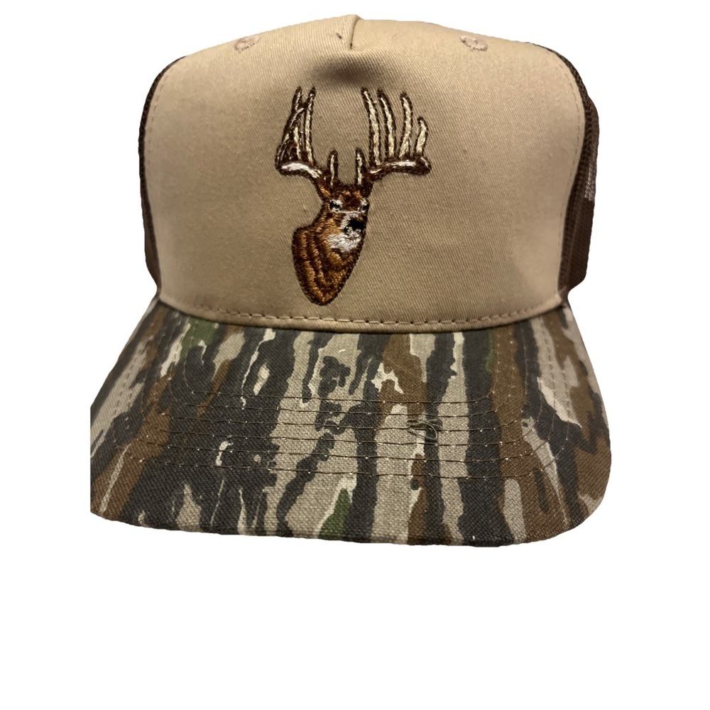 Realtree Outfitters Camo Hat Cap Adjustable Snapback Brown NWT Hunting